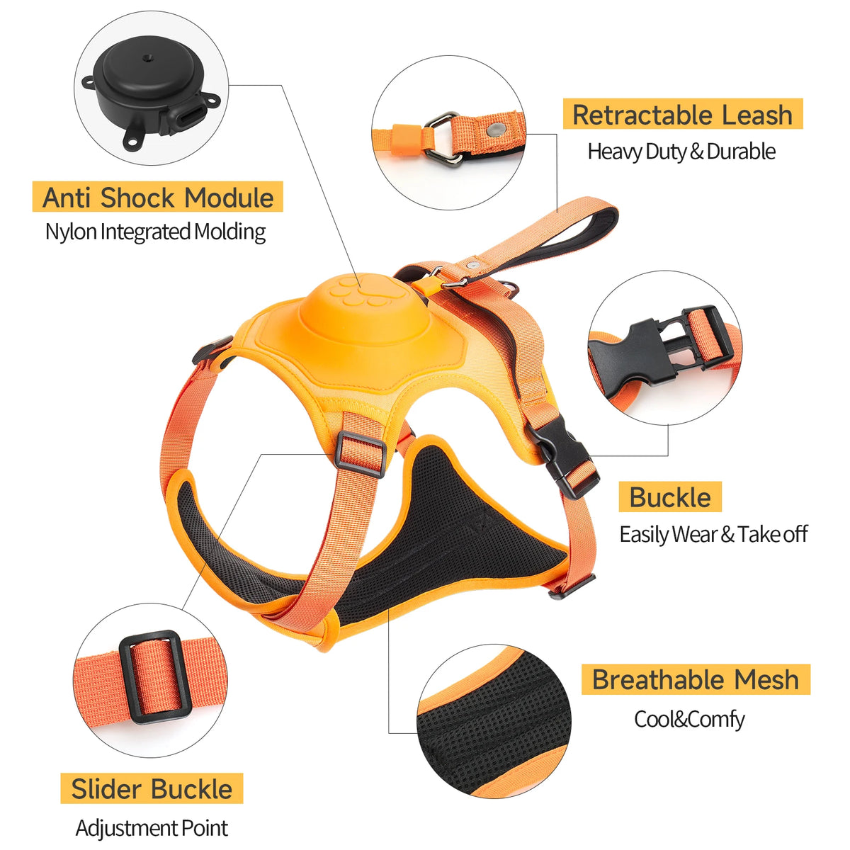 Anti-Pull Dog Harness